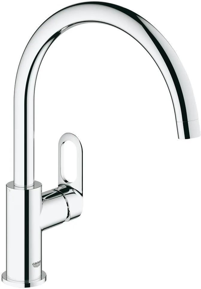 Однорычажный кухонный кран Grohe BauLoop 31368000 хром