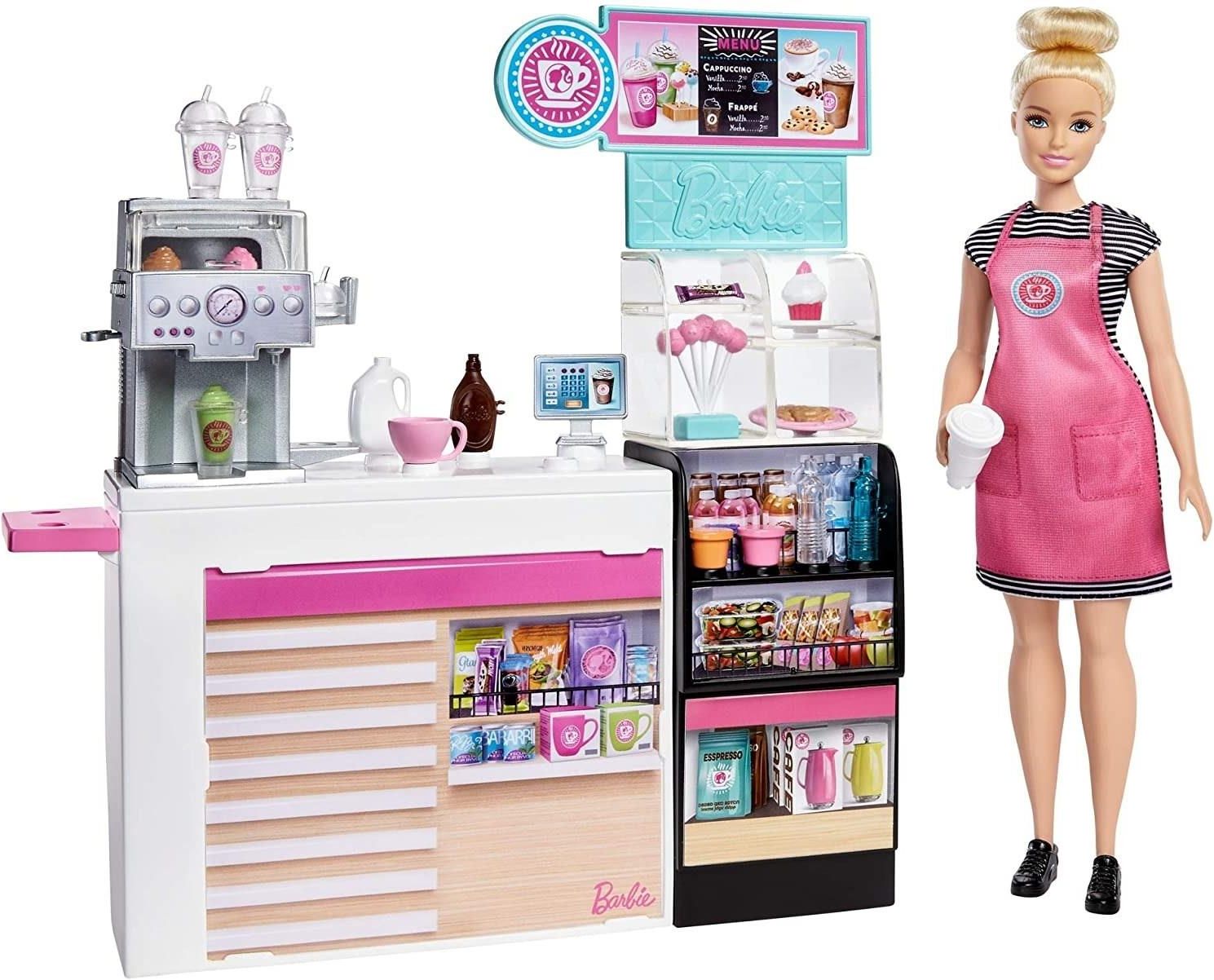 Игровой набор Barbie Cafe GMW03