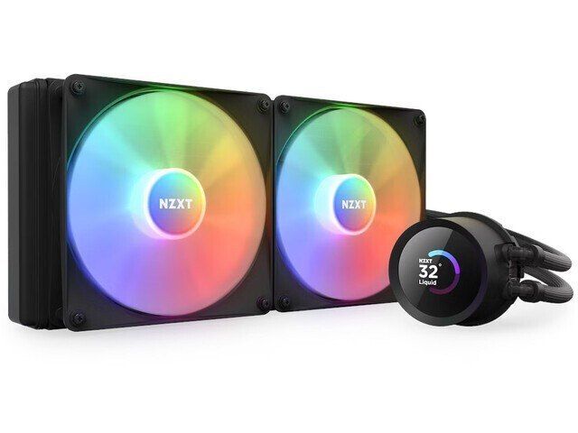 СВО NZXT Kraken 280 RGB LGA 1700/115x/1200/AM3+/AM4/AM5/sTRX4/TR4 Black (RL-KR280-B1)