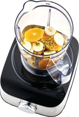 Кухонный комбайн Kenwood FDM 301SS, 800 Вт, серебристый/черный
