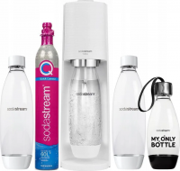 Комплект: Сифон Sodastream Terra Premium Pack White