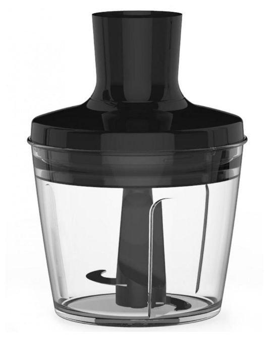 Погружной блендер Tefal HB 659838, серебристый/черный