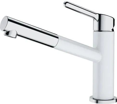 Кухонный кран Franke Orbit pull-out 115.0623.139, белый полярный