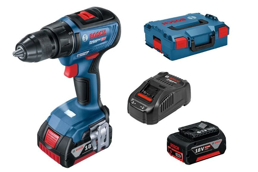 Аккумуляторный шуруповерт Bosch GSR 18V-50 Professional (06019H5001)