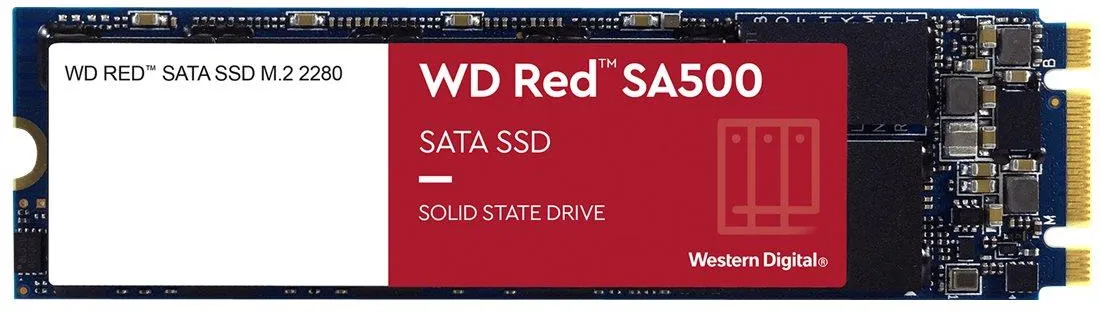 SSD-накопитель Western Digital Red SA500 500 ГБ M.2 (WDS500G1R0B)