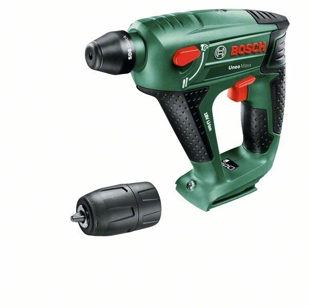 Перфоратор аккумуляторный Bosch Uneo 060398400C, без АКБ и ЗУ