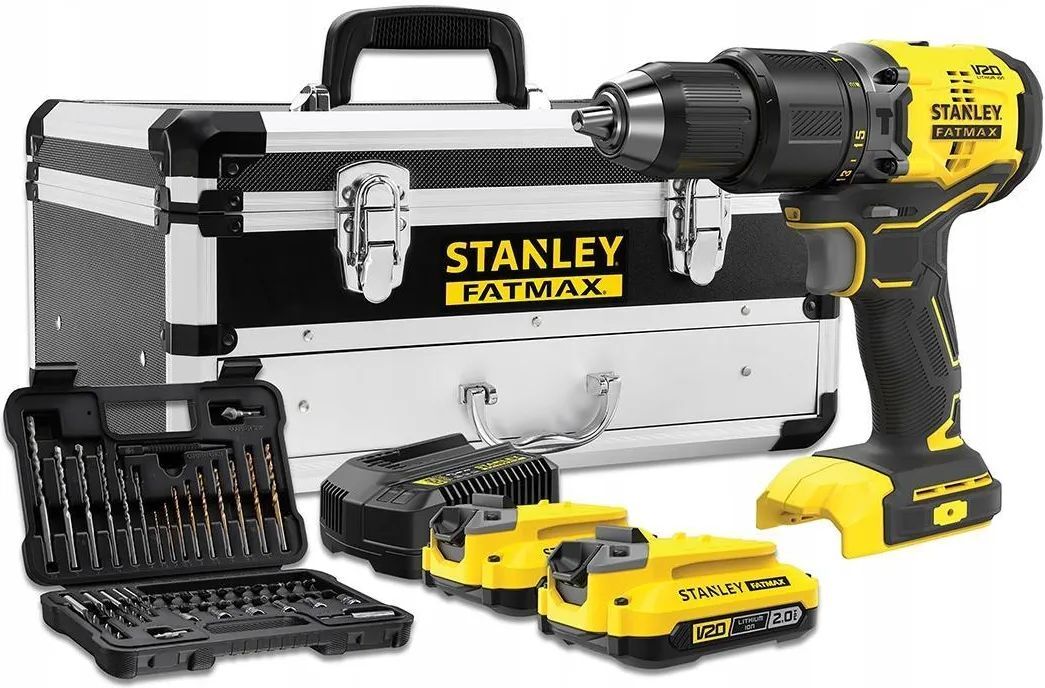 Дрель аккумуляторная Stanley SFMCD715D2FQW