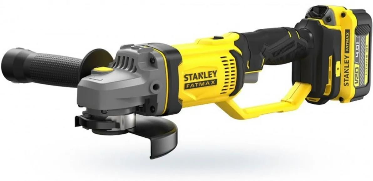 Угловая шлифовальная машина Stanley Fatmax 18V V20 SFMCG400M2KQW