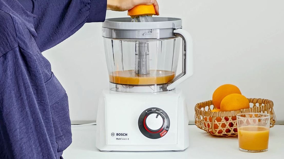 Кухонный комбайн Bosch MultiTalent 8 MC812W620, 1100 Вт, белый