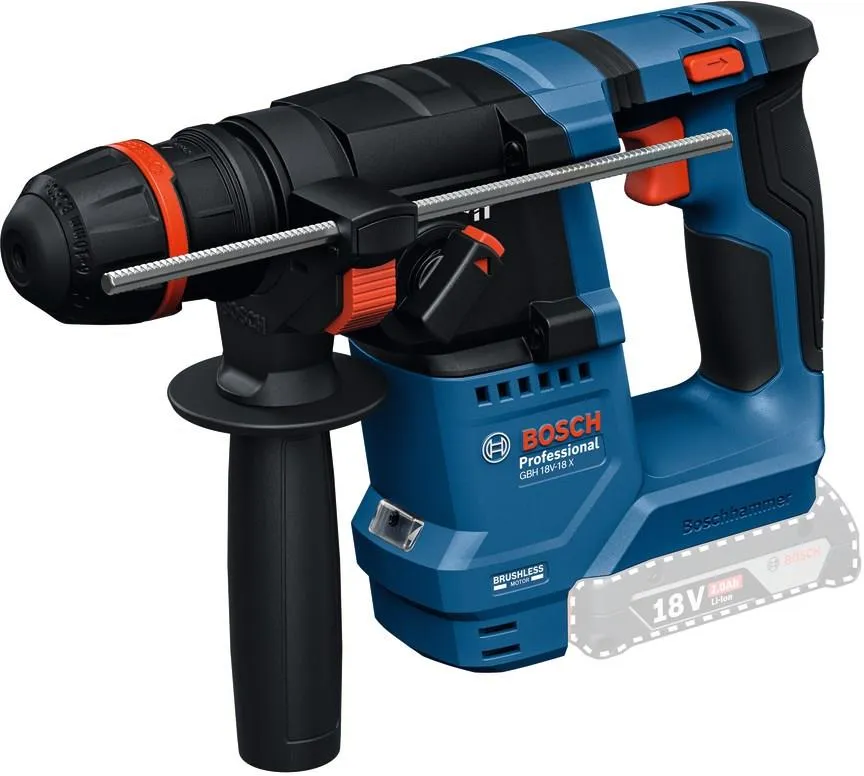 Аккумуляторный перфоратор Bosch GBH 18V-18 X Professional 0611927100