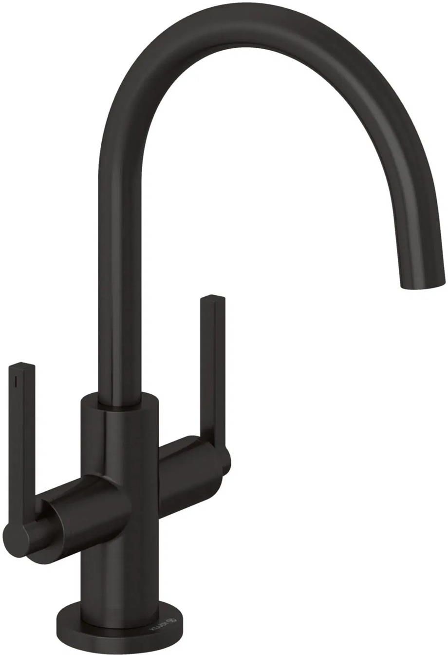Смеситель для раковины Kludi Nova Fonte Puristic 20118N215, матовый графит