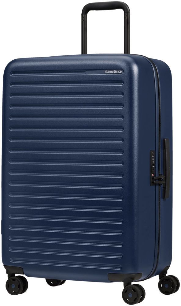 Чемодан Samsonite Stackd 55 см, 35 л, темно-синий