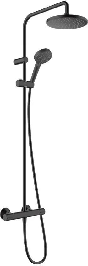 Душевой набор Hansgrohe Vernis Blend 1jet EcoSmart 26089670 Черный Матовый