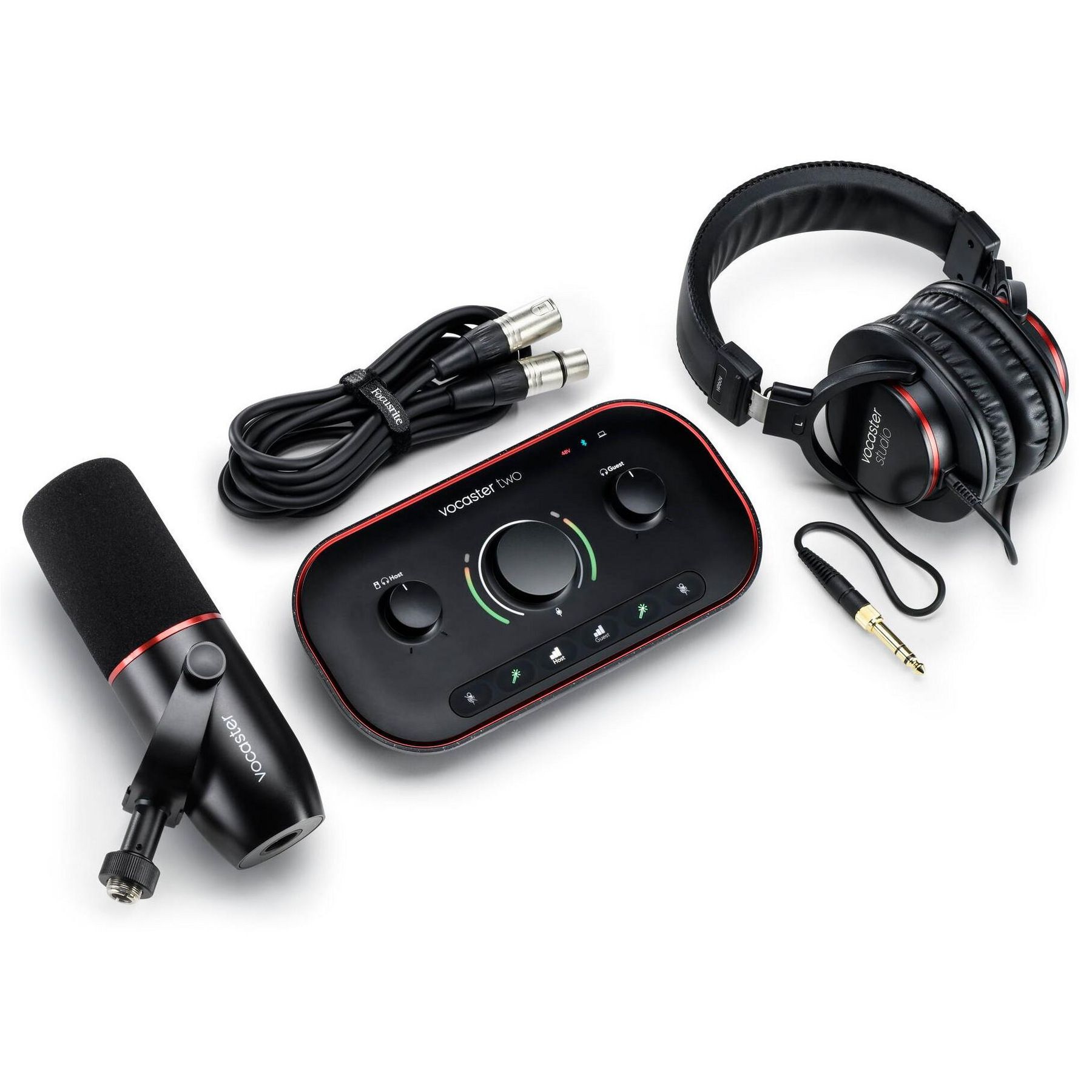 Комплект для звукозаписи Focusrite Vocaster Two Studio Podcast Set 380620