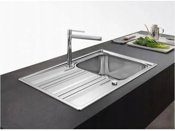Кухонная раковина Franke Smart SRL 611-86 XL 101.0368.324, нержавеющая сталь лен