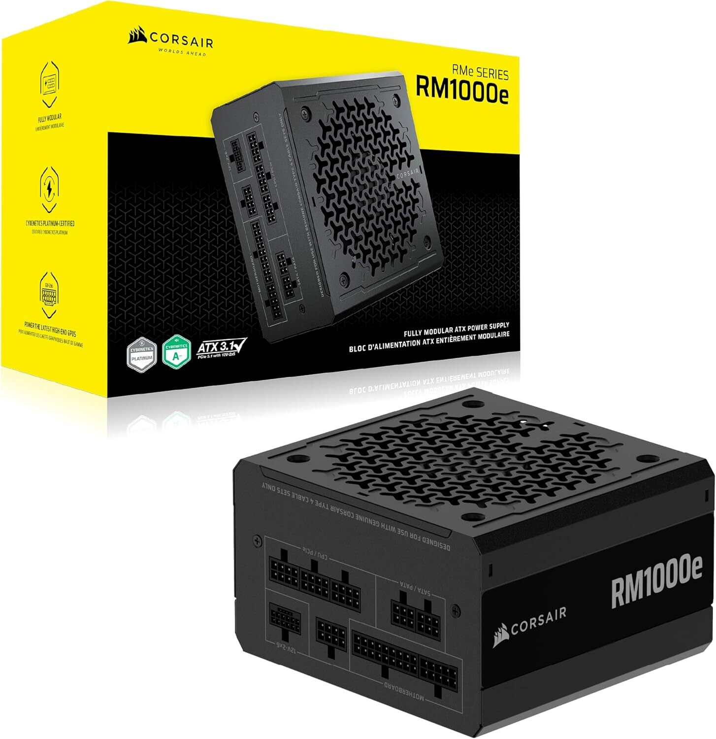 Блок питания Corsair RM1000e ATX 3.1 ( CP-9020297-EU)
