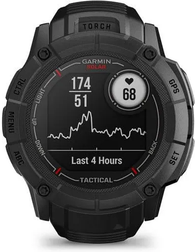 Смарт-часы Garmin Instinct 2X Solar Tactical Edition черный