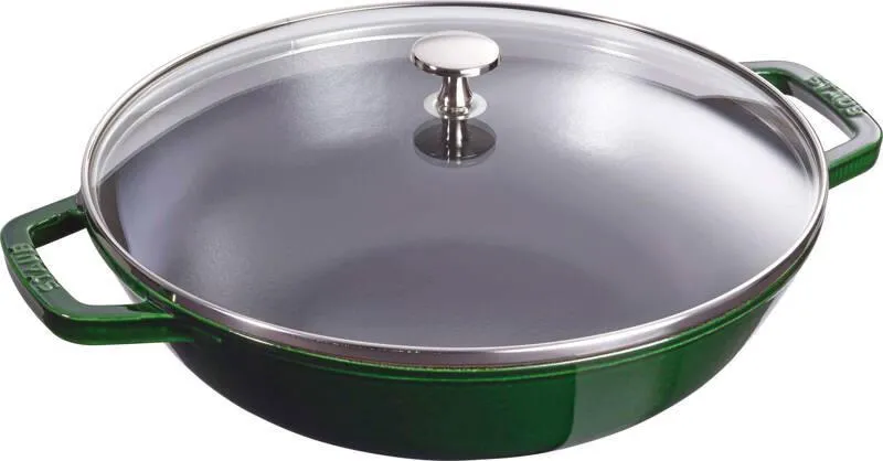 Чугунный вок Staub Ø 30 см, зелёный 40511-465-0