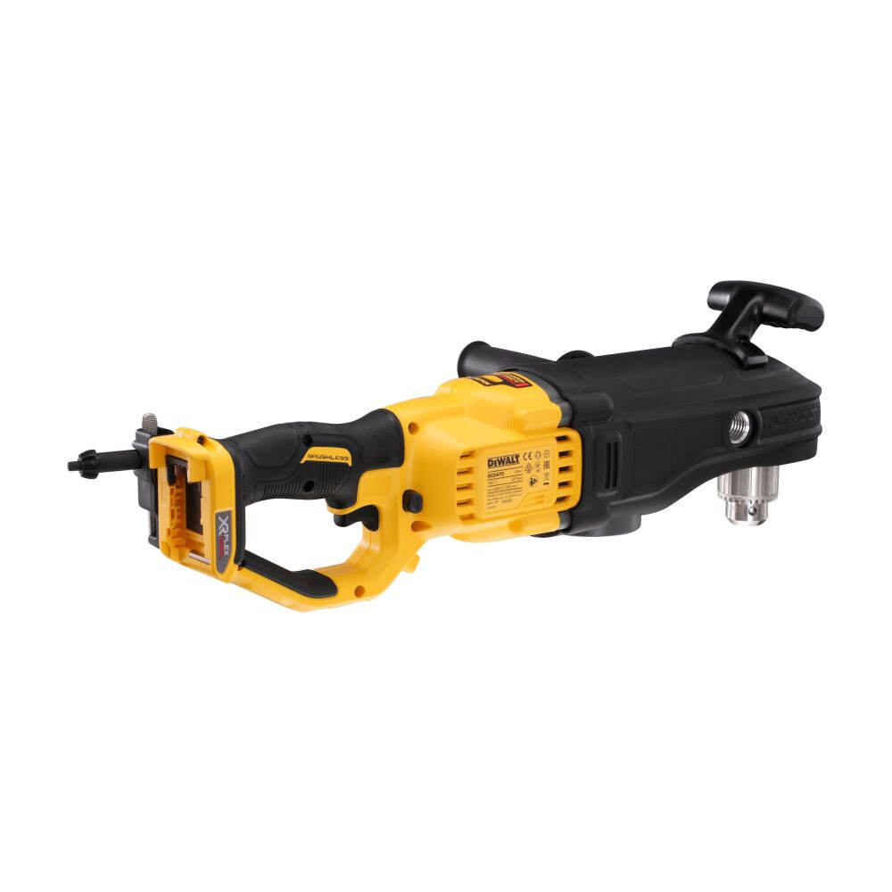 Аккумуляторная угловая дрель DeWalt DCD470N-XJ, без АКБ и ЗУ
