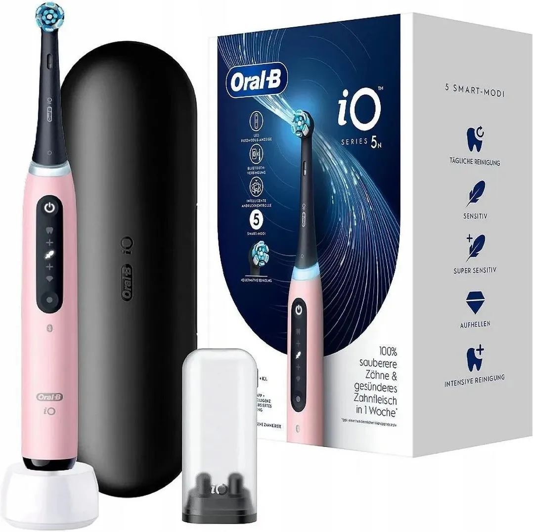 Электрическая зубная щетка Oral-B iO5s Blush Pink