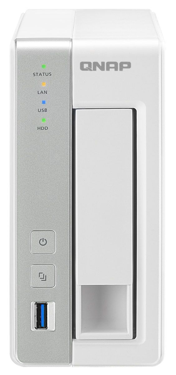Сетевое хранилище QNAP TS-131K белый