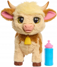 Интерактивная игрушка Hasbro FurReal Maggie корова с кормлением и прогулкой