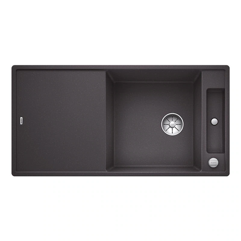 Кухонная мойка Blanco Axia III XL 6 S-F 523521, с двусторонней деревянной доской, серый