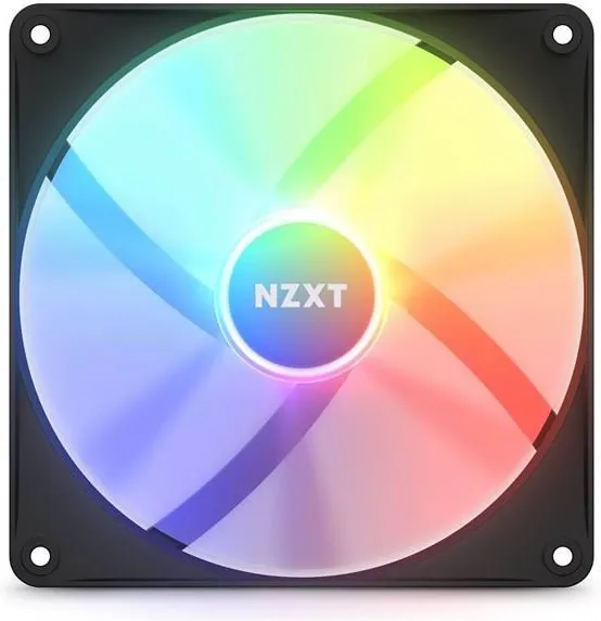Корпусный вентилятор NZXT F140 RGB Twin, 140 мм, чёрный