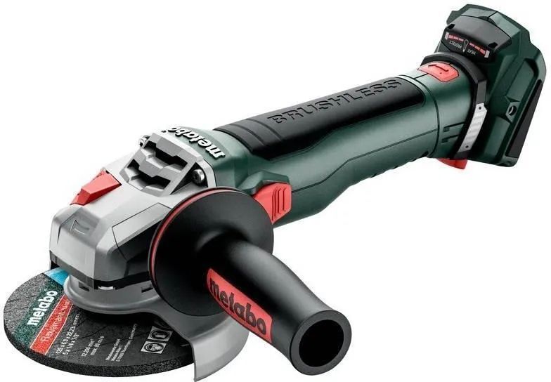 Угловая шлифмашина аккумуляторная Metabo WB 18 LT BL 11-125 Quick 613054840 в кейсе metaBOX без акб и ЗУ