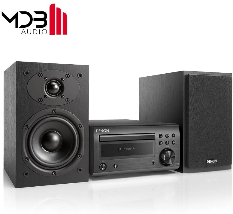 CD-ресивер Denon RCD-M41DAB Black с акустикой Denon SC-M41 Black