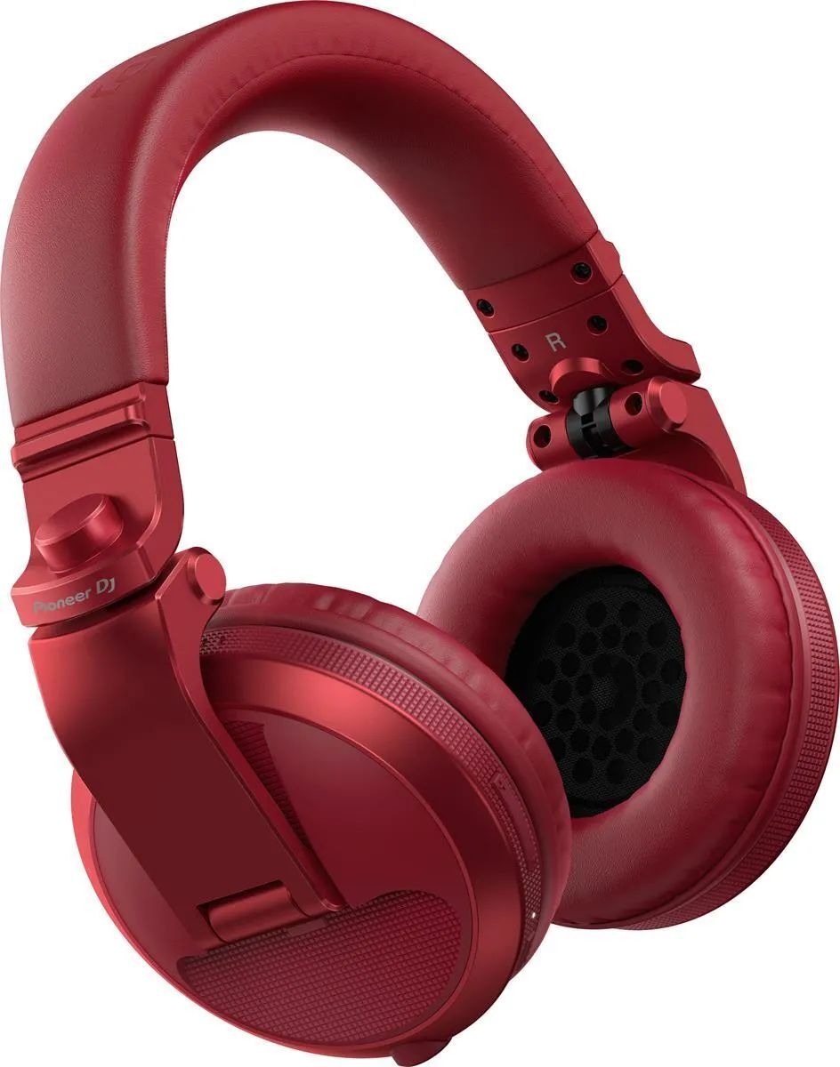 Наушники DJ Pioneer HDJ-X5BT-R, красные