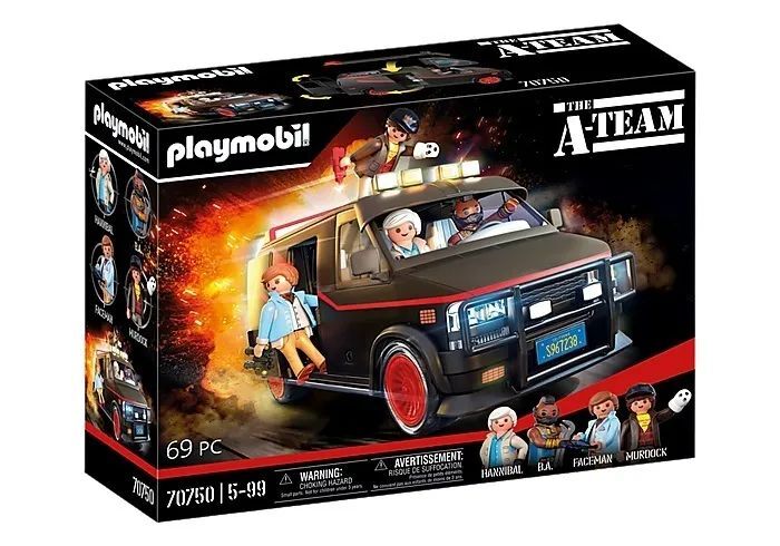 Конструктор Playmobil 70750 Фургон Команды А
