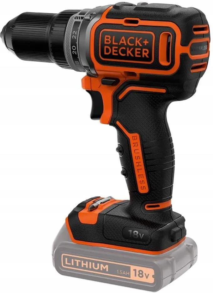 Аккумуляторная дрель-шуруповерт Black+Decker BL186N-XJ