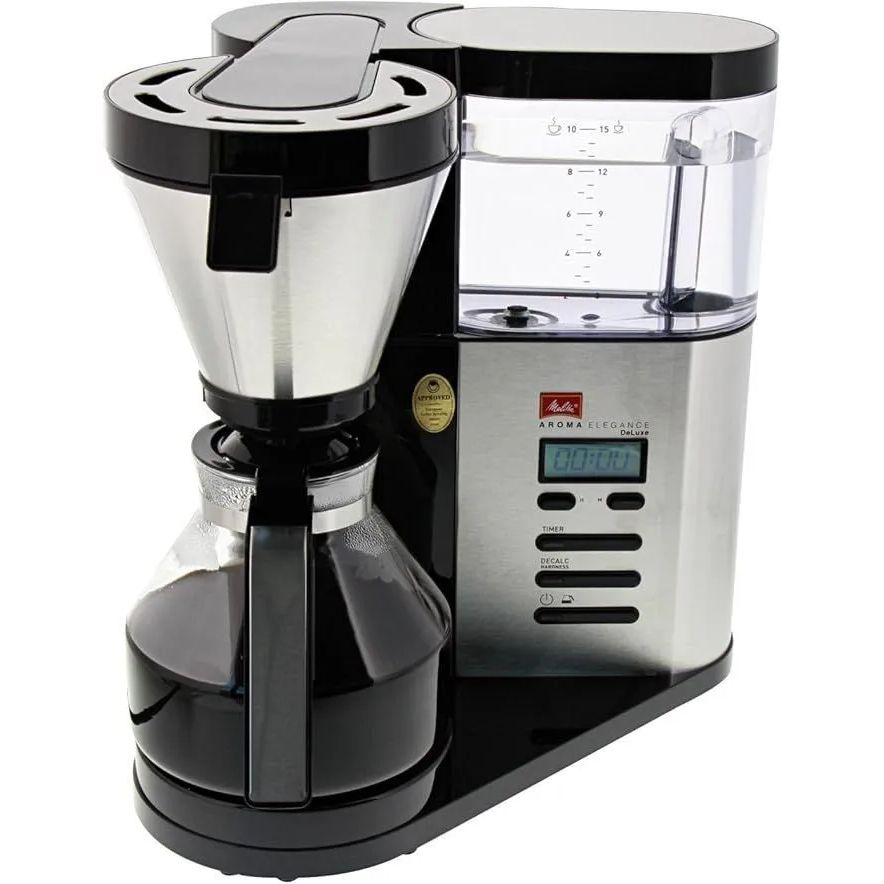 Капельная кофеварка Melitta Excellent 4.0 6757818, серебристый