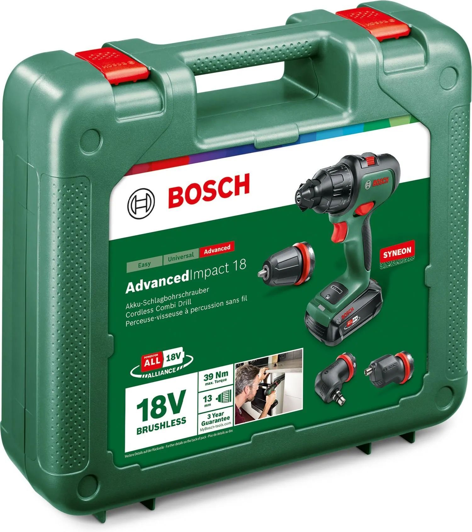 Аккумуляторная ударная дрель Bosch AdvancedImpact 18 (06039B510A)