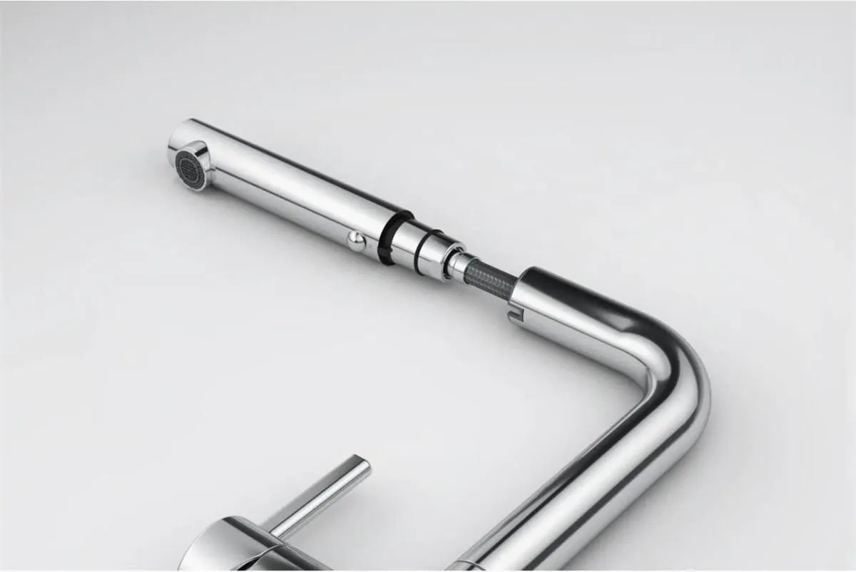Кухонный кран Franke Active L pull out spray 115.0653.379, хром