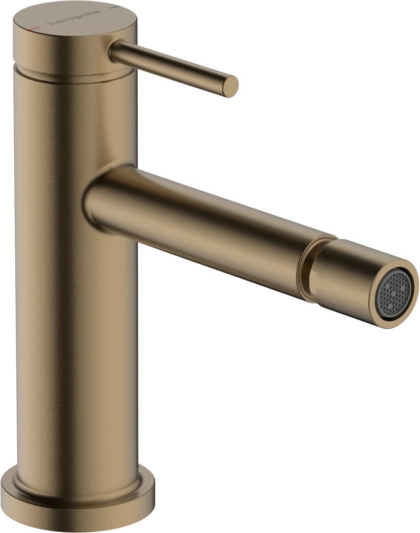 Смеситель для биде Hansgrohe Tecturis S 73201140 Матовая бронза