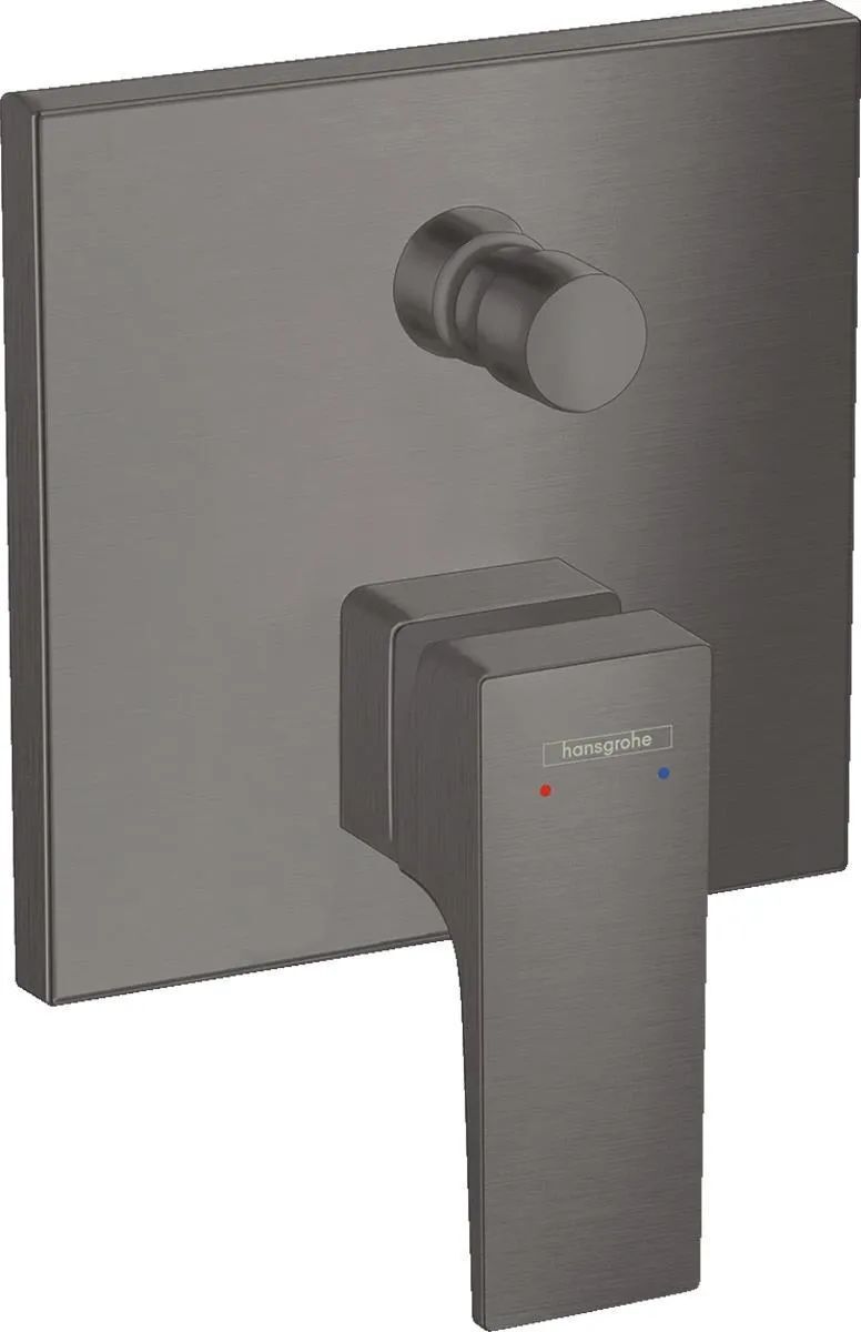 Смеситель для ванны Hansgrohe Metropol черный матовый хром 32545340
