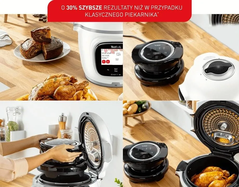 Мультиварка Tefal Cook4me Touch Pro Wi-Fi CY943130