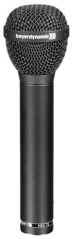 Микрофон проводной Beyerdynamic M 88 TG, разъем: XLR 3 pin (M), черный