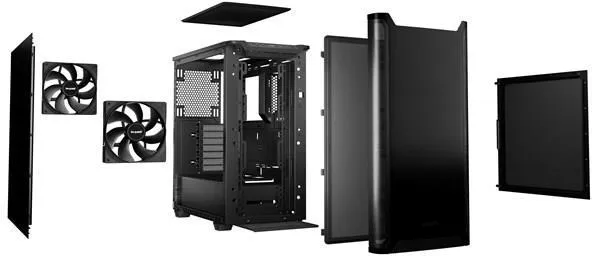 Компьютерный корпус be quiet! Pure Base 501 Black Mid Tower BG073