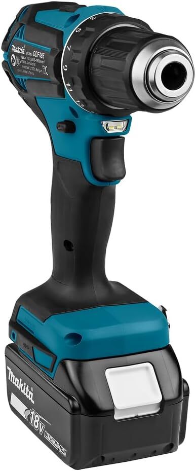 Ударная дрель Makita DDF485RTJ с АКБ 2x5,0 Ah и ЗУ