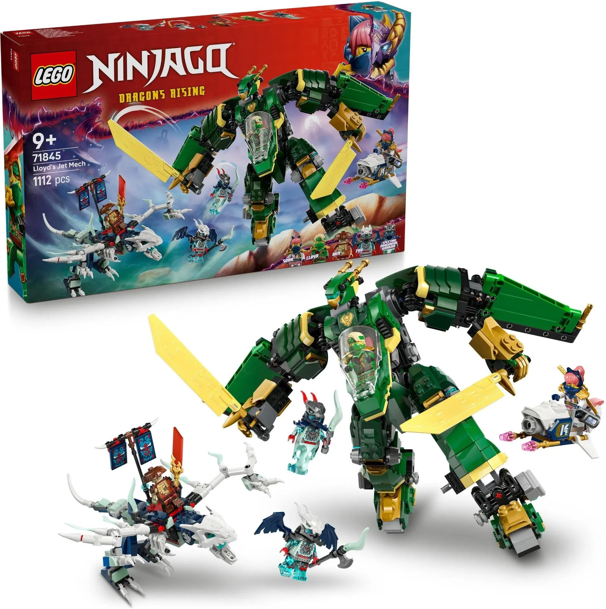 LEGO NINJAGO 71845 Реактивный мех Ллойда