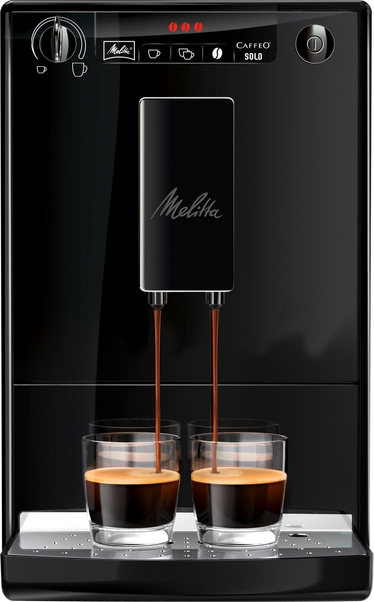 Автоматическая кофемашина Melitta Solo E950-222, чёрный