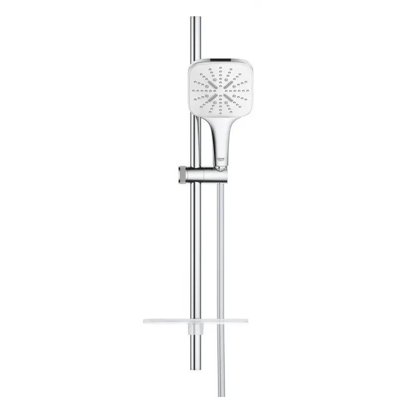 Душевая система Grohe Rainshower SmartActive 130 Cube лунный белый 26584LS0