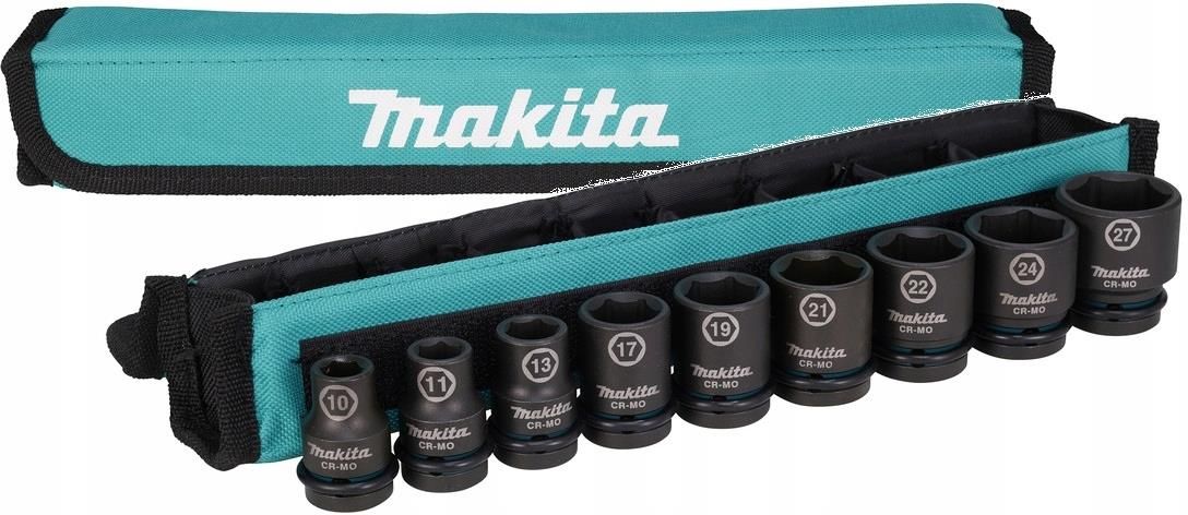 Набор ударных торцевых головок Makita E-16617, 9 шт.