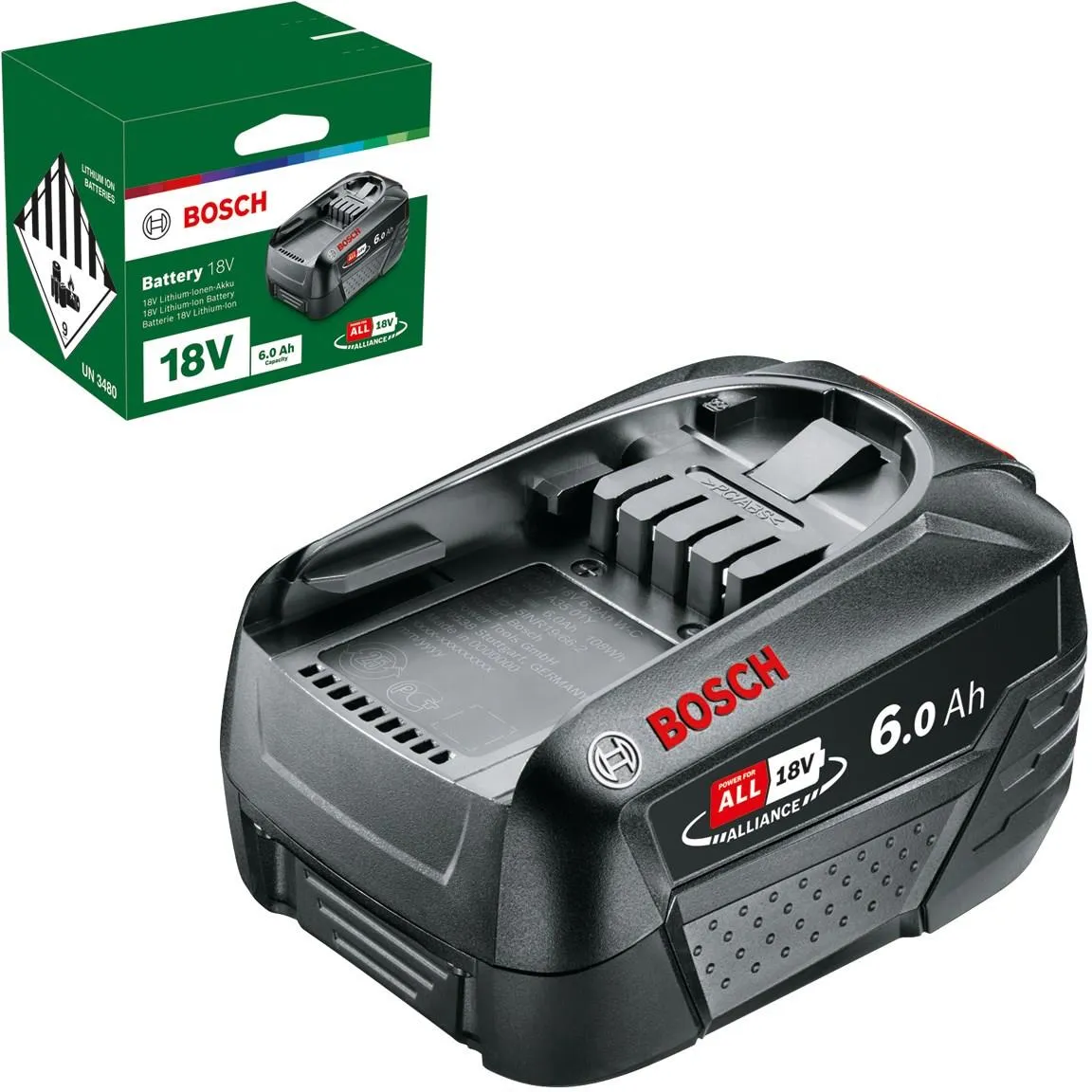 Аккумулятор Bosch PBA 18V W-C 1600A00DD7 6Ач