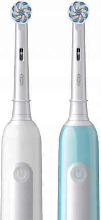 Электрическая зубная щётка Oral-B Pro Series 1 Duo Blue & White, набор из 2 щёток с зарядной станцией