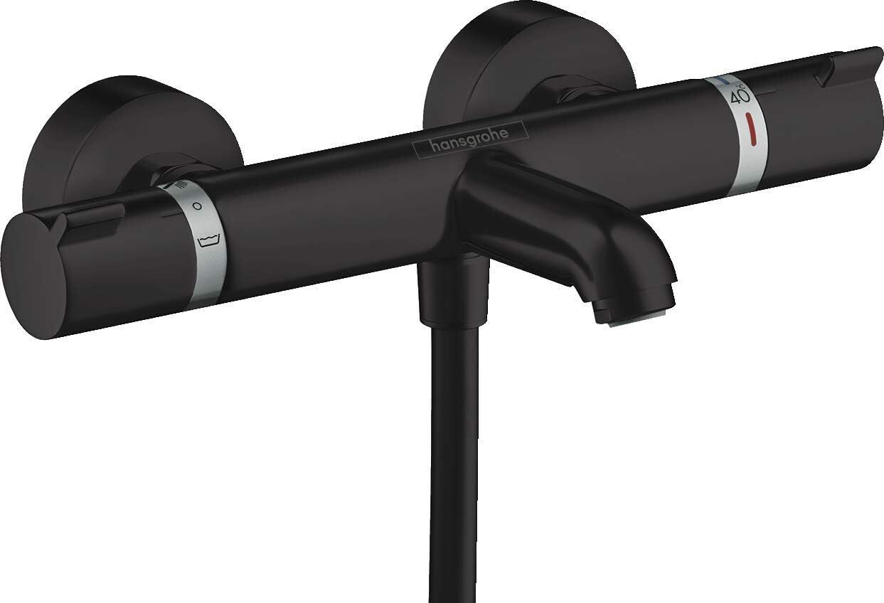 Смеситель для ванны Hansgrohe Ecostat Comfort 13114670 Матовый черный