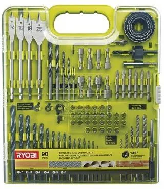 Набор сверл и бит RYOBI 90 шт. RAKDD90